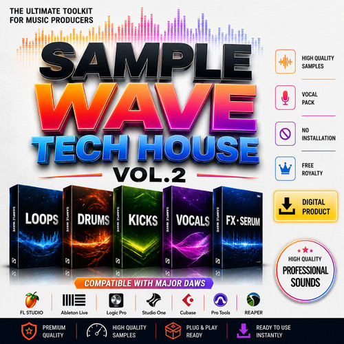 Tech house bundle sample - sample, pack