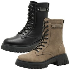 Stivaletti Combat Da Donna