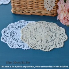 4Pcs / Lotto Mano Uncinetto