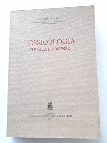 Tossicologia chimica forense - tossicologia,