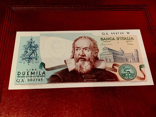 2000 lire galilei - g.,