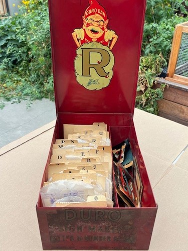 Kit insegna vintage duro - kit,