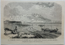 Stampa antica 1860 Termini