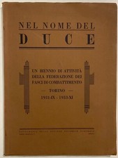 TORINO NEL NOME DEL DUCE UN