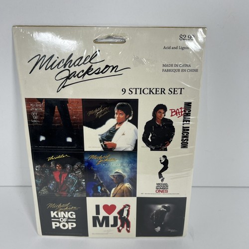 Set adesivi michael jackson - adesivi,