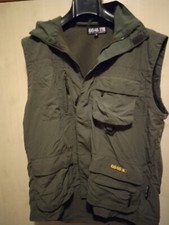 Gilet da pesca a mosca da uomo Gilet da caccia all'aperto Gilet multitasche tg M