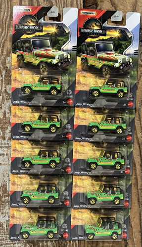 Lotto matchbox jurassic - 10,