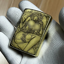 Zippo Armatura Ottone Oro 3D