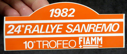 Adesivo vintage rallye - adesivo,
