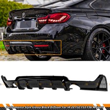 Gloss Black Rear Bumper