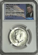 1964 D NGC MS66 Silver Kennedy