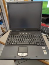 Notebook Portatile Vintage Acer Aspire 1350 Athlon XP Schermo Non Funzionante