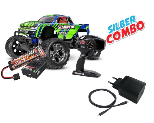 Traxxas stampede rtr verde - rtr,
