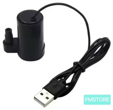 Mini Pompa Acqua USB 5V Liquidi Immersione IP68 Sommergibile Acquario 1.5 L/Min