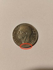 Moneta rara da 20 centesimi di Lira del 1940 CON ERRORE DI CONIO.