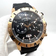 Orologio Pietro Milano Cronografo Quarzo Miyota Cassa PVD oro rosa REF BRPD.201G