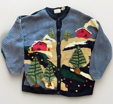 Cardigan vintage natalizio