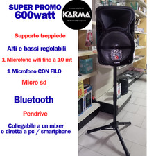 Cassa 600w Karaoke KARMA