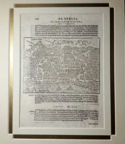Incisione legno napoli - incisione, su
