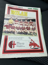 POSTER STORY MILAN 1978-79 GUERIN SPORTIVO RARISSIMO ROVINATO IN BASSO