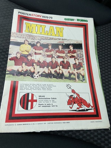 Poster story milan 1978 - poster, 1978-79