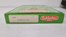 Subbuteo Team LW 63000 Ref. 490B Fiorentina con fascia bianca 1 GIOCATORE ROTTO