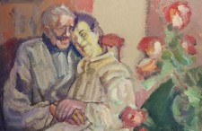 Ritratto di coppia di dipinti