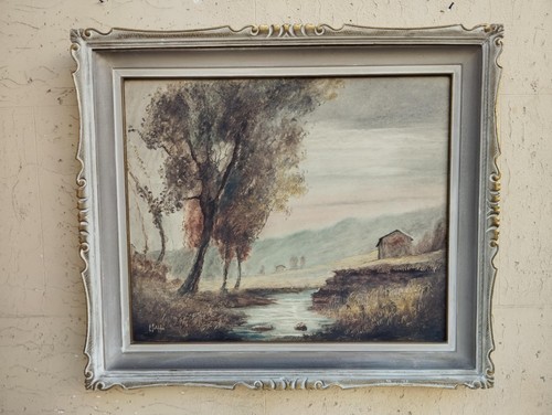 Antico quadro dipinto - antico,