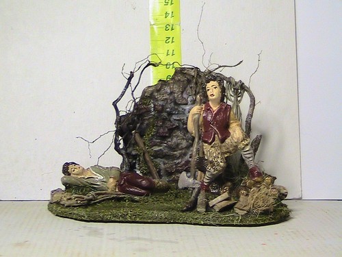 Fantastico diorama per presepe - diorama,