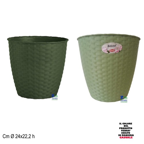 Vaso portavaso linea natural - vaso,