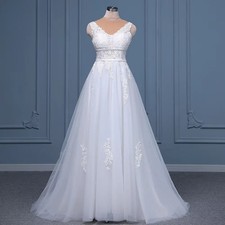 Abiti da sposa in tulle senza