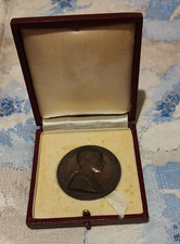 PIO XII MEDAGLIA ANNUALE IN BRONZO ANNO IV FDC CON COFANETTO ORIGINALE