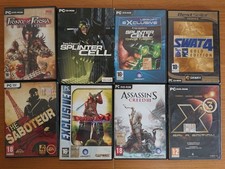 Lotto Videogiochi PC Splinter Cell, SWAT 4, Devil May Cry, Assassin's Creed, X3