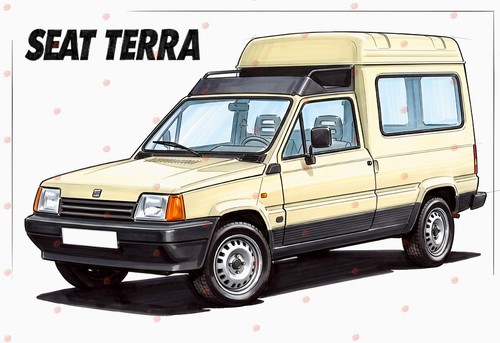 Seat terra van cuadro - seat,