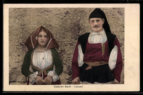 Lanusei costumi sardi - costumi,