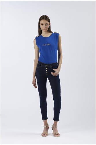 Pantalone skinnycon bottoniera - skinnycon,