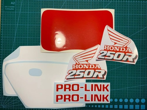 Honda 250 1989 stickers - honda, xr