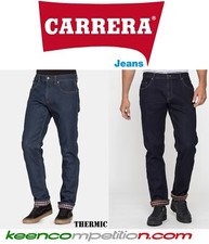 Carrera JEANS UOMO 700 THERMIC PANTALONE FODERATO TERMICO IMBOTTITO TAGLIA 58