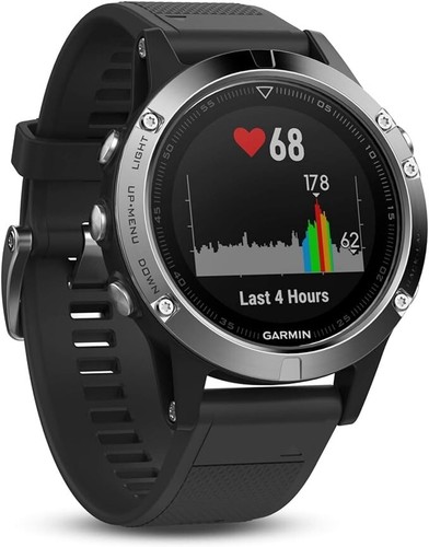 Garmin fenix nero argento - 5, nero/argento