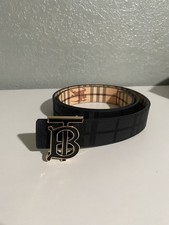 Cintura Burberry reversibile