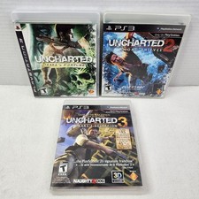 UNCHARTED 1 2 3 1-3 Sony PS3