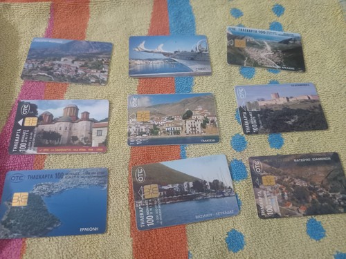 Lote tarjetas - de,