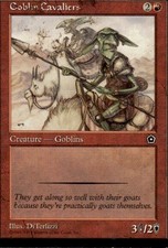 MTG Goblin Cavaliers 98 LP