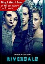 Riverdale stagione poster a5 - riverdale,