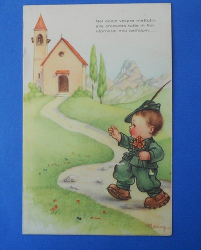 Cartolina postcard - cartolina,