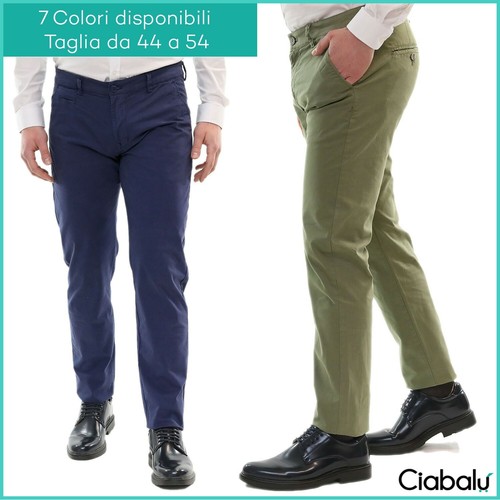 Pantaloni uomo chino slim - uomo,