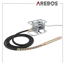 AREBOS Vibratore per calcestruzzo Vibratore interno Vibratore per palline 1500W