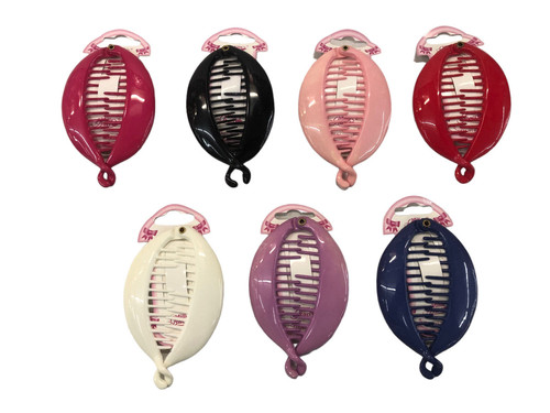 Fishtail hair clips - hair,