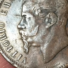 MONETA DA 10 CENTESIMI RAME - VITTORIO EMANUELE II - 1862 M BRUTTA