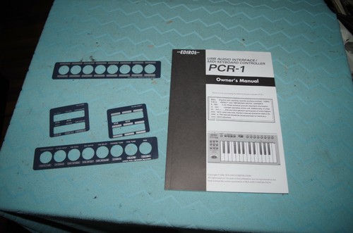 Manuale edirol pcr - manuale, pcr-1
